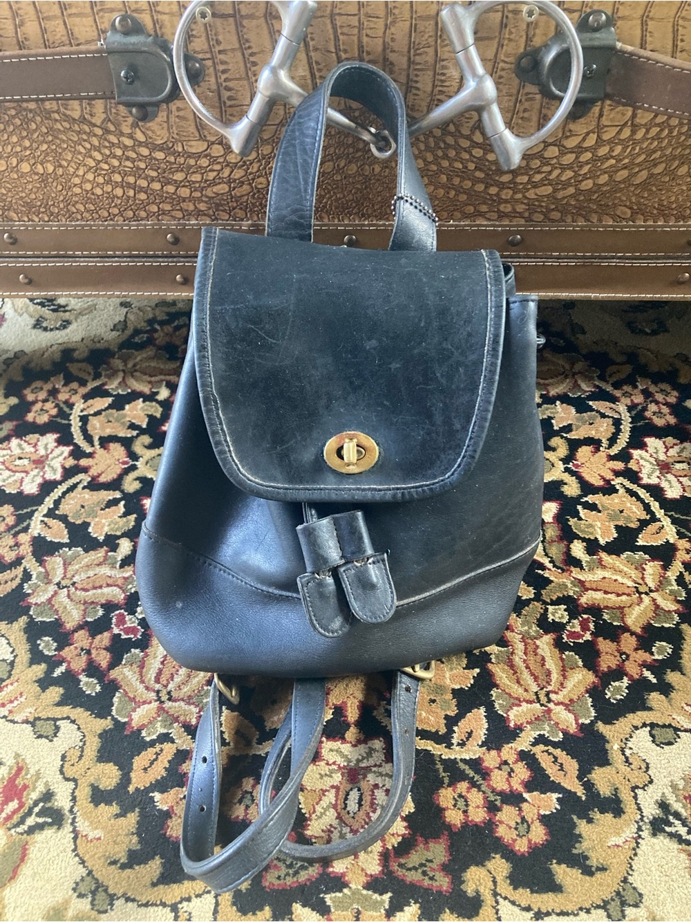 Vintage Coach Backpack - Picture 1 of 8